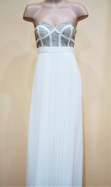 PSM 1756012 Charlize Gown WHITE
