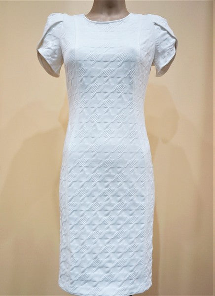 Frank Lyman 236255 Petulia Dress WHITE