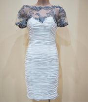 PSM 253 Deanna Dress WHITE