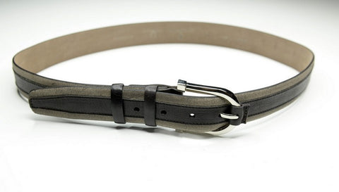 PSM Panel Leather Belt BROWN
